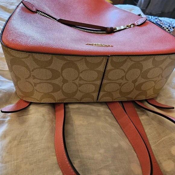 Coach Pink Backpack - Picture 3 of 12